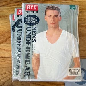 Men’s Korean White Undershirt (3)